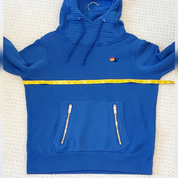 Aviator Nation Scuba Ninja Unisex Hoodie, Blue, Med, USA, Good Used Condition - Picture 14 of 15